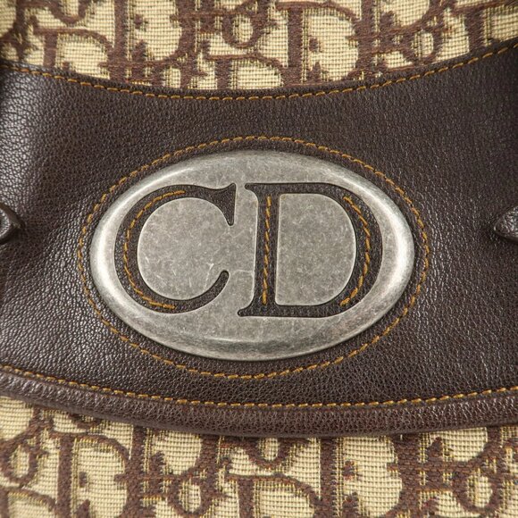 ❤️Authentic Christian Dior Trotter Canvas Leather Shoulder Bag❤️ - Picture 9 of 16